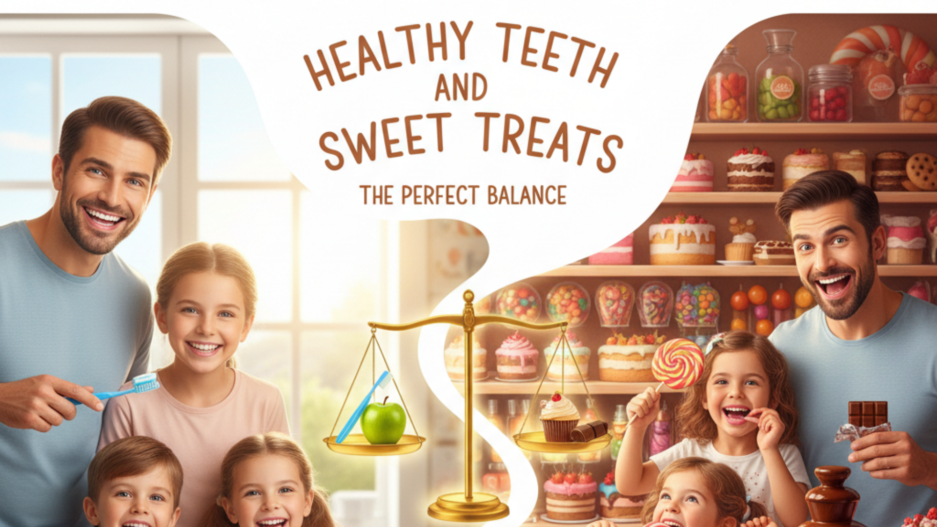 Healthy Teeth and Sweet Treats The Perfect Balance - rama dental clinic lucknow